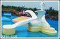 Customized Fiberglass Small Water Pool Slides Designed For Water Park Games