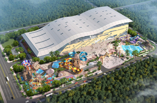 najnowsza sprawa firmy na temat Wuhan Park wodny wewnętrzny i zewnętrzny o powierzchni 60000m2