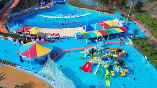 najnowsza sprawa firmy na temat Kolejne duże wydarzenie w Azji Środkowej! Wkrótce zostanie otwarty park wodny o powierzchni 25 000㎡ w Turkiestanie w Kazachstanie, a nasza firma zakończyła dostawę całego systemu.