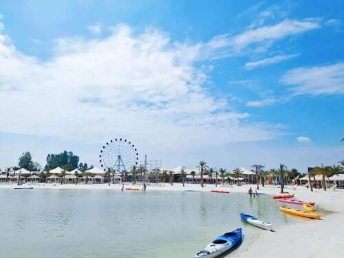 najnowsza sprawa firmy na temat Artificial Lagoon | Crystal-Clear Swimming Lagoon with Beach Entry for Resorts & Hotels | Vison Waterparks