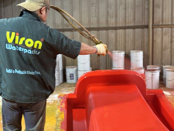 GUANGZHOU VISON INTERNATIONAL WATER PARK EQUIPMENT CO.,LTD linia produkcyjna fabryki