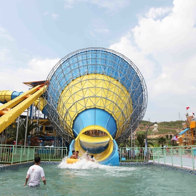 jakość  Water Park Equipment Adult Large Water Slide 4 Persons Riding fabryka