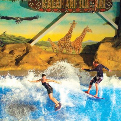 OEM Flowrider Surfing Simulator z pompą wodną o mocy 65kw i miękkim silnym PVC dla parków wodnych 15,3m*9,3m