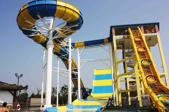 Outdside Giant Boomerang Zjeżdżalnia wodna z włókna szklanego dla 6 osób, Water Park Tower Wysokość 18,75M
