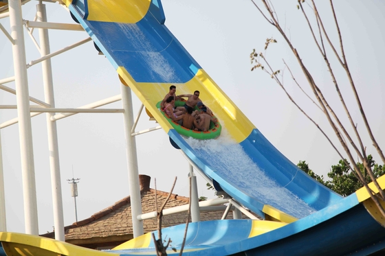 Outdside Giant Boomerang Zjeżdżalnia wodna z włókna szklanego dla 6 osób, Water Park Tower Wysokość 18,75M
