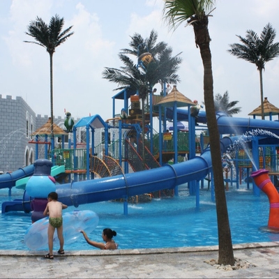 Gaint Water House Aqua Plac zabaw Plac zabaw ze zjeżdżalnią dla rodzinnej zabawy