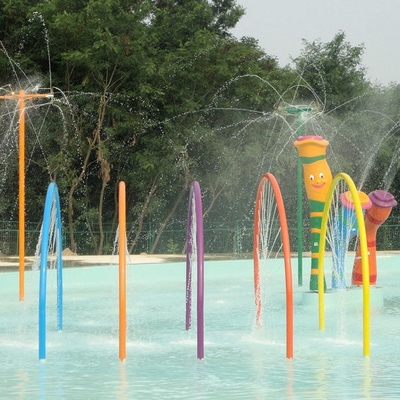 Rainbow Door Aqua Play, sprzęt Aqua Park do spryskiwania, fontanny Play Structure for Kids Water Park