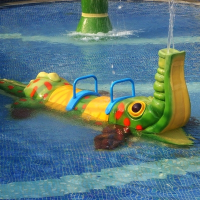 Spray Crocodile Aqua Play, sprzęt do oprysków wodnych, wyposażenie Aqua Park