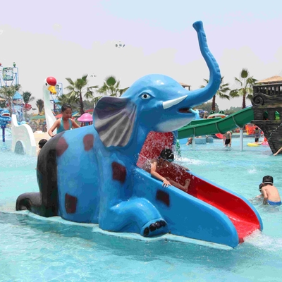 Zewnętrzne zjeżdżalnie basenowe dla dzieci, model Small Elephant