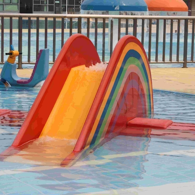 Mały Mostek Tęczowy, zjeżdżalnia dla dzieci Park wodny dla małych dzieci