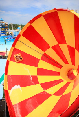 Super Tornado Zjeżdżalnie Wodne z Włókna Szklanego do Basenów Vison Waterparks Projekt Wyposażenia