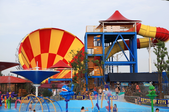 Super Tornado Zjeżdżalnie Wodne z Włókna Szklanego do Basenów Vison Waterparks Projekt Wyposażenia
