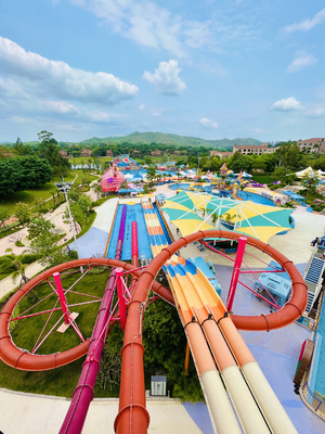 Best Price Multi-track Slide of Amusement Theme Water Park / Water Slide