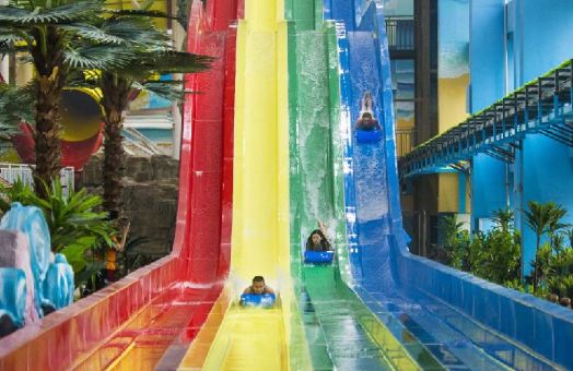 Fiberglass Waterslide for Adult Water Sport Holiday Water Resort  / customized