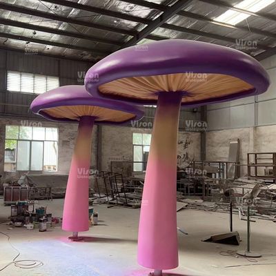 Fiberglass Water Playground Equipment Spray mushroom Aqua Play For Amusement Park Games