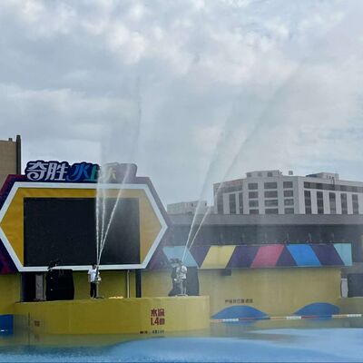 Dorośli Stal Nierdzewna Pistolet na Wodę Gra Dostosowane Wyposażenie Parku Wodnego Dla Ośrodka Wypoczynkowego