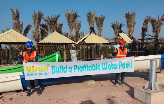 Five Star Hotel Resort Fiberglass Park rozrywki reosrt z toboganem wodnym