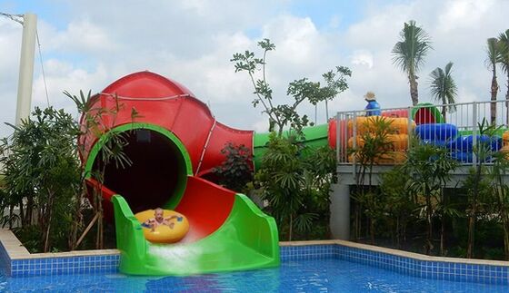 Mini Cyclone Ball Slide z komorą cyklonową w kształcie kuli i niską platformą dla bezpiecznej samodzielnej jazdy - Całkowicie wykonana z włókna szklanego FRP