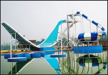 Sprzęt wodny Park Wave Slide, 11m wysokości Zjeżdżalnie wodne z włókna szklanego na zewnątrz Aqua Park