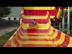 Szklanowcowe zjeżdżalnie wodne / park rozrywki zjeżdżalnia wodna Boomerang