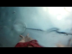 Ekscytująca zjeżdżalnia Aqua Park Aqua loop Zjeżdżalnie wodne z włókna szklanego, Wysokość platformy 16m