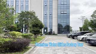 Produkcja zjeżdżalni z włókna szklanego Premium w parkach wodnych Vison